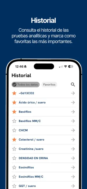 Laboratorio Echevarne iPhone screenshot 3
