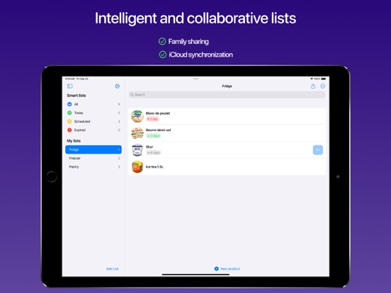Screenshot #4 pour Inventaire cuisine FridgeBuddy