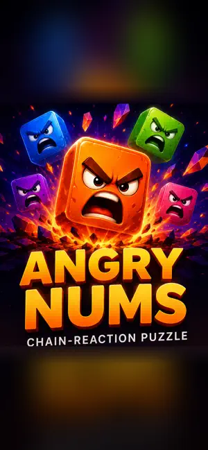 Angry Nums: Number Puzzle screenshot 1