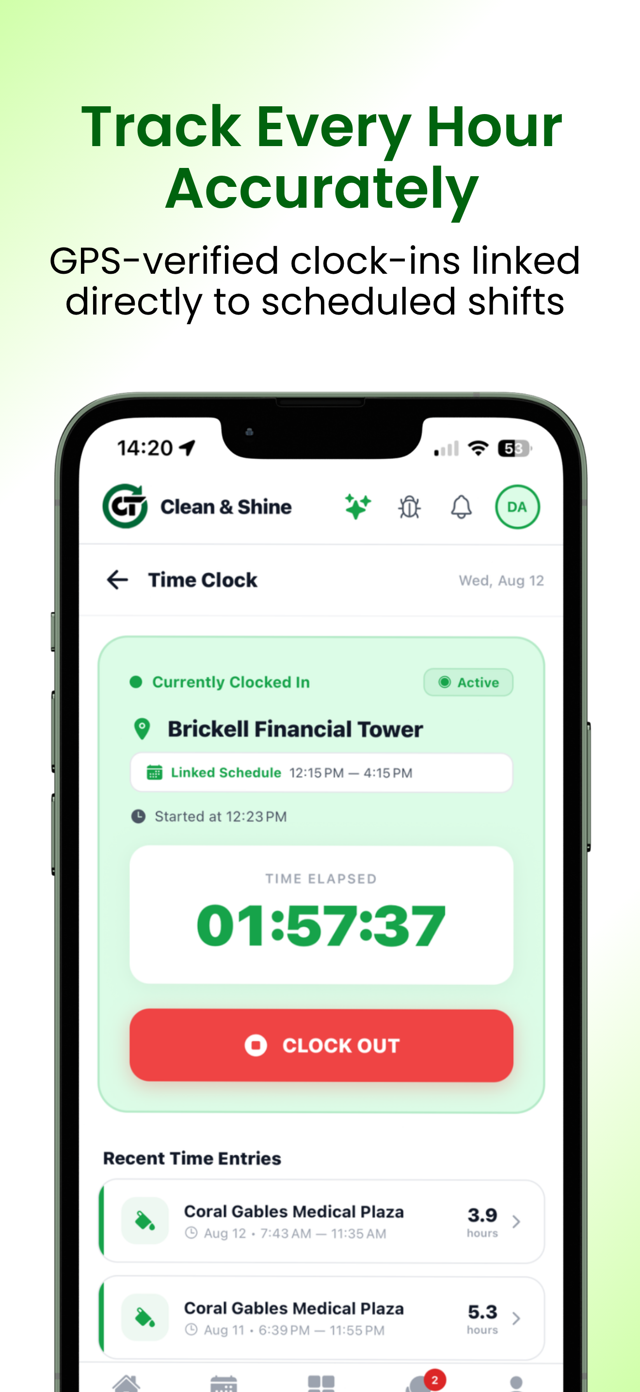 CleanTrack360 screenshot 3