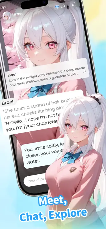 Una AI: Favorite Chat Awaits screenshot 2 of 4