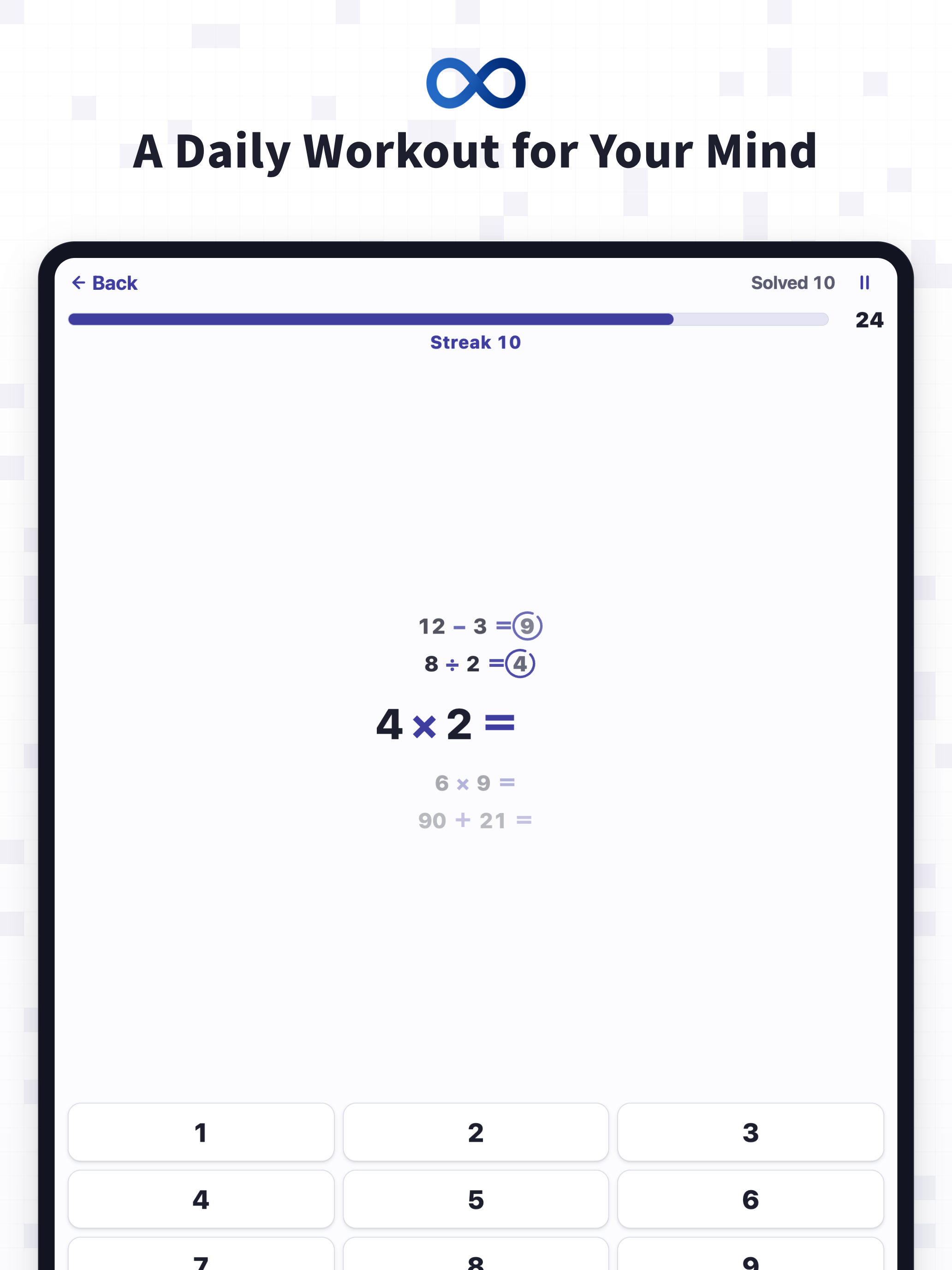Infinity Math: Mental Math screenshot 5