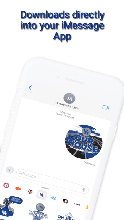 UK Wildcats Pack Stickers 2024