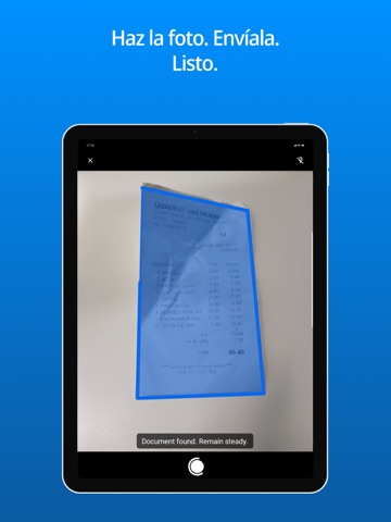Captio - Informes de gastos iPad screenshot 2