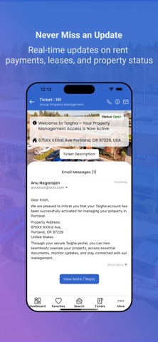 Taigha Real Estate CRM iPhone screenshot