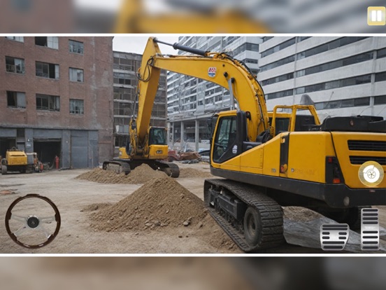 Construction city Excavator 3d iPad screenshot 3 - Games app