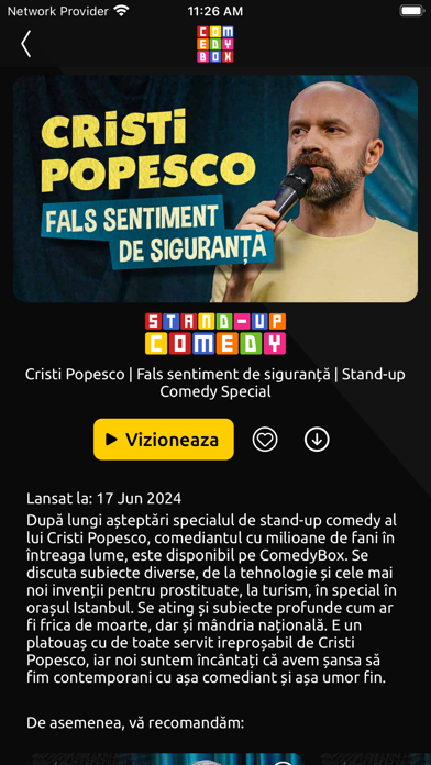 Comedy Box Screenshot