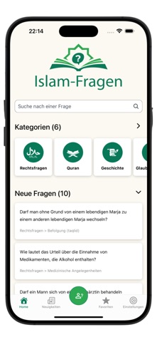 Islam-Fragen screenshot