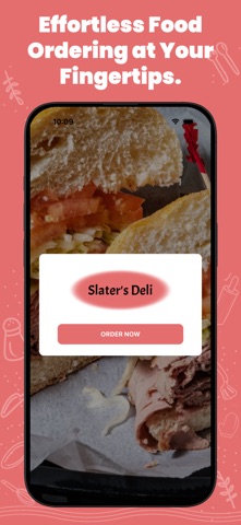 Slater's Deli iPhone screenshot