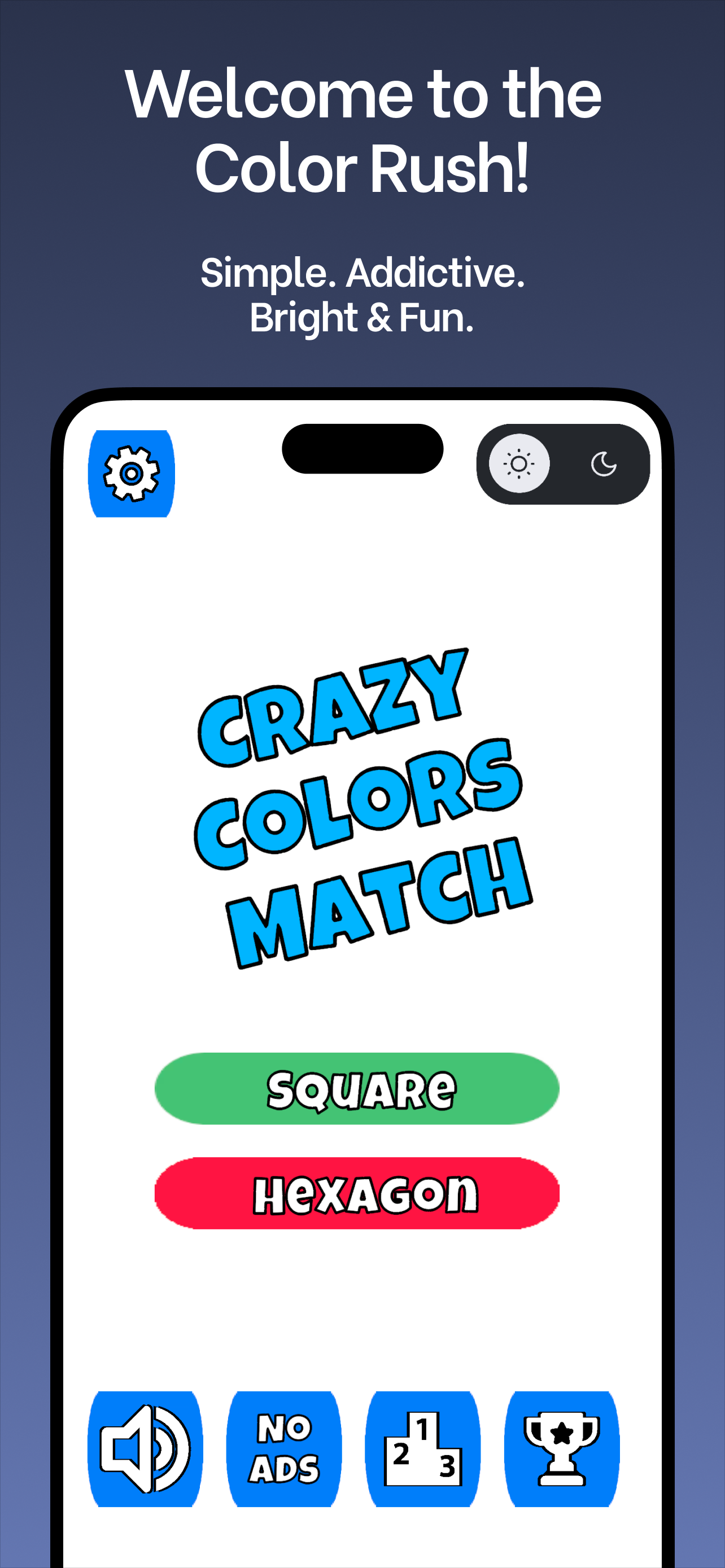 Crazy Colors Match