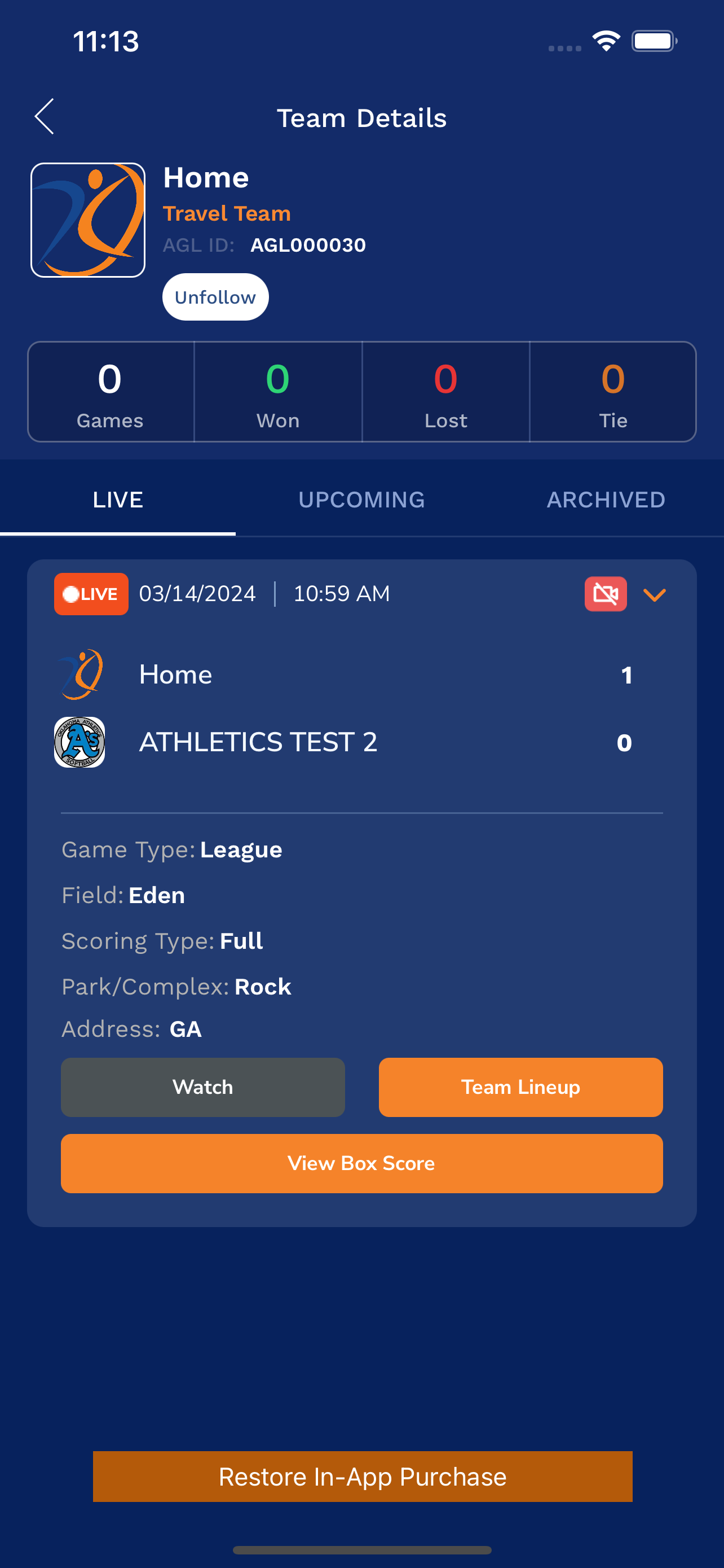 AthletesGoLive