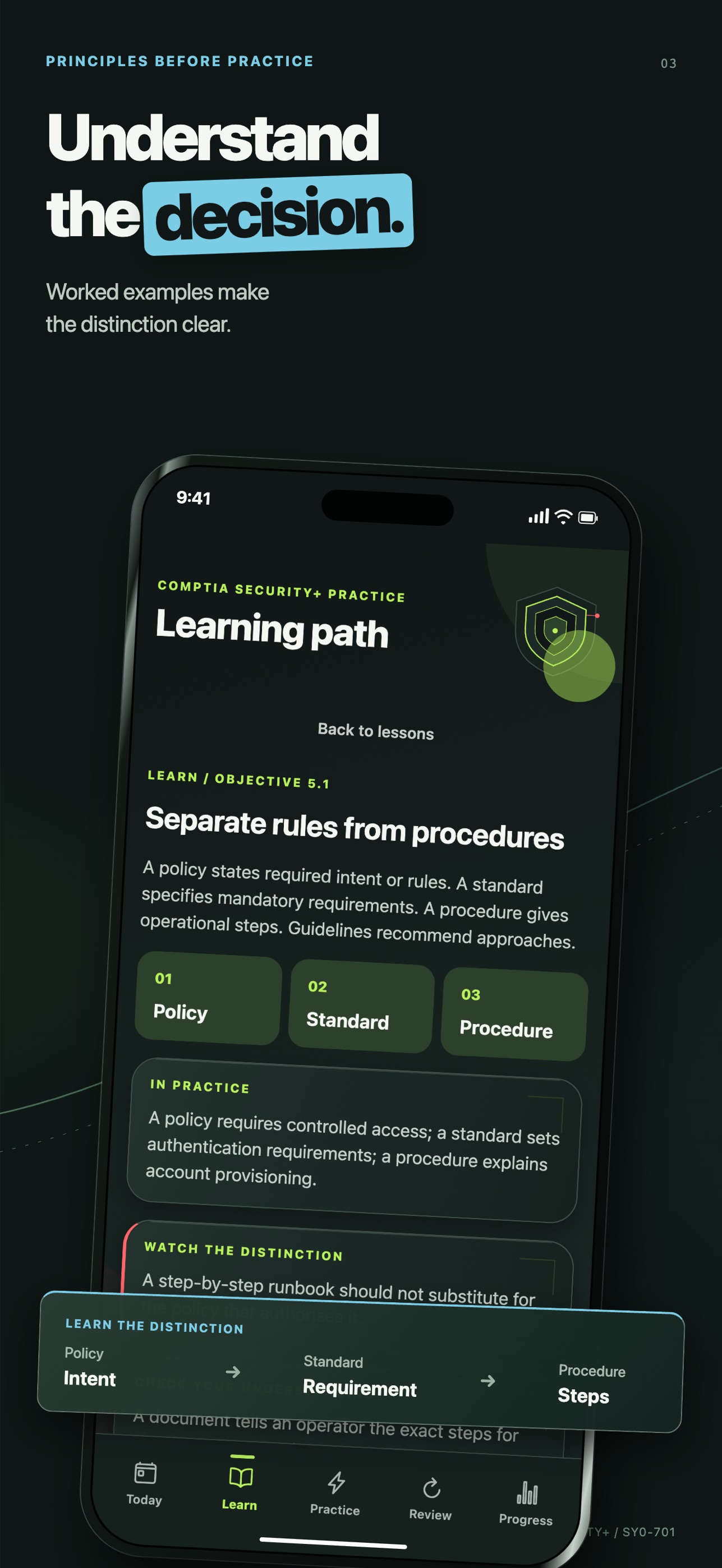 Screenshot 3 of CompTIA Security+ Practice