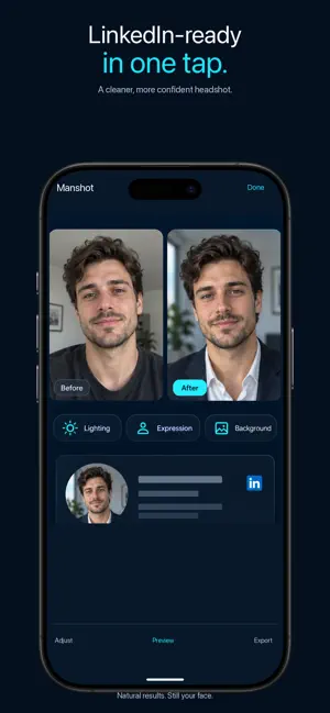 AI Photo Editor: DapperMan screenshot 3