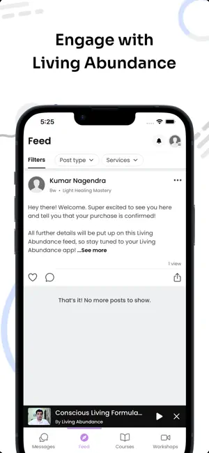 Living Abundance screenshot 2