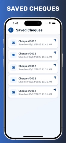 Cheque Writer & Printer screenshot
