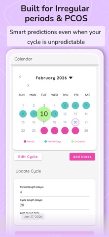 Period Tracker: Cycle Diary Screenshot 8 of 9