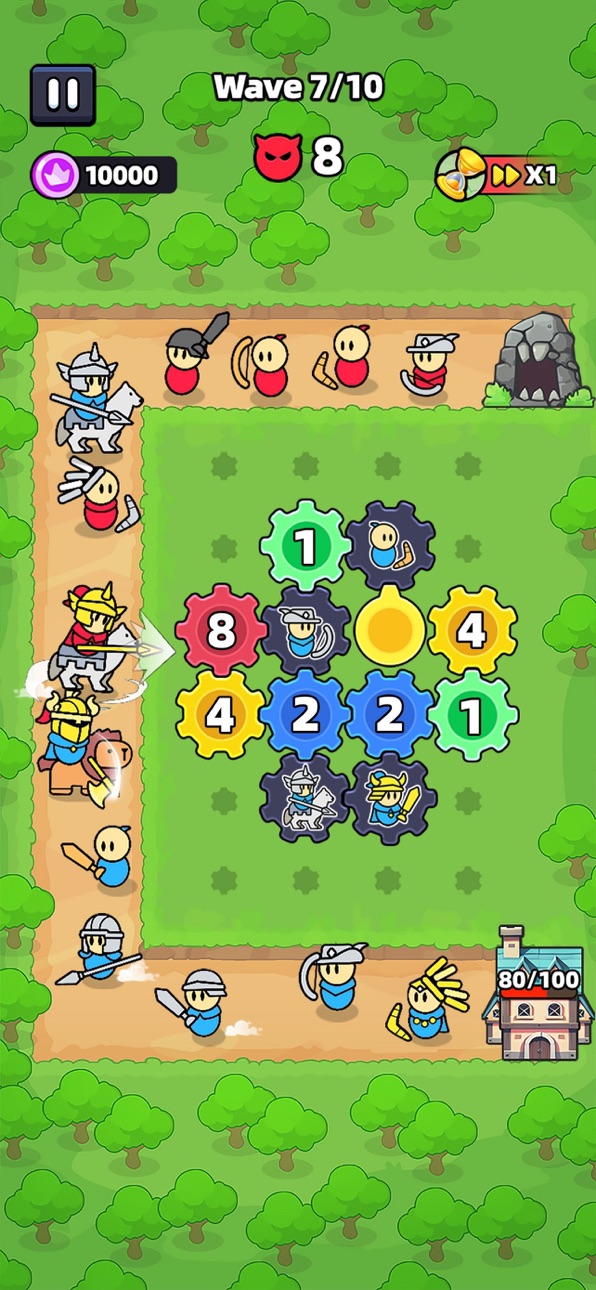 Fortress of Gears iOS Mod IPA screenshot 1 - iOS game interface