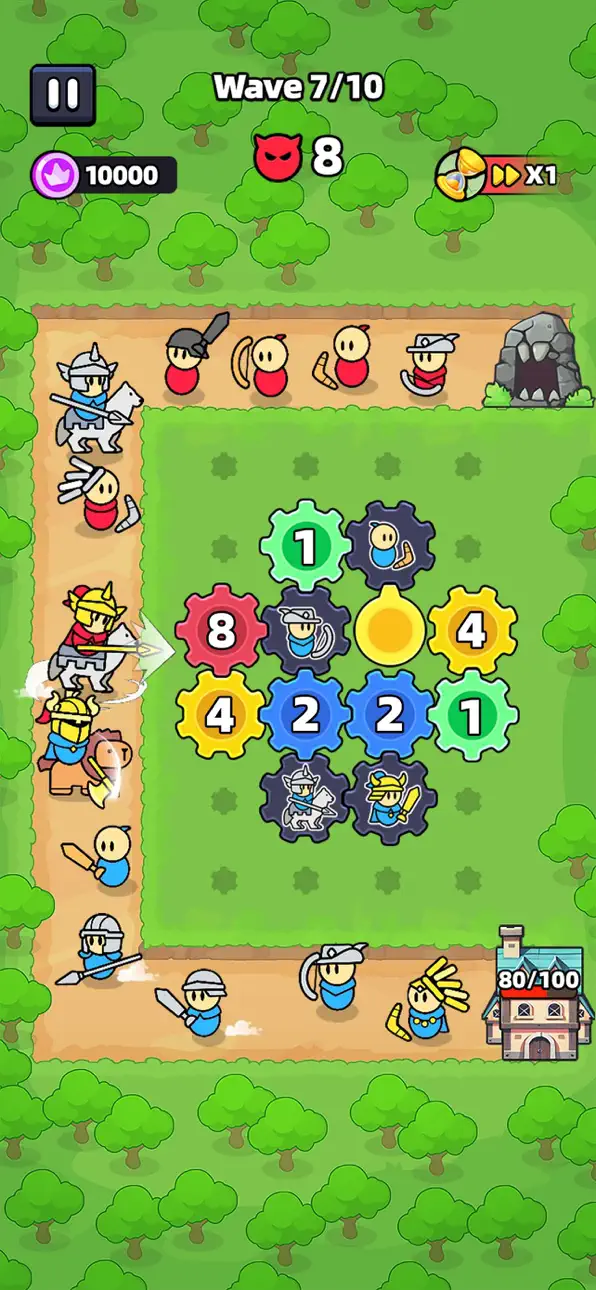 Fortress of Gears iOS Mod IPA screenshot 1 - iOS game interface
