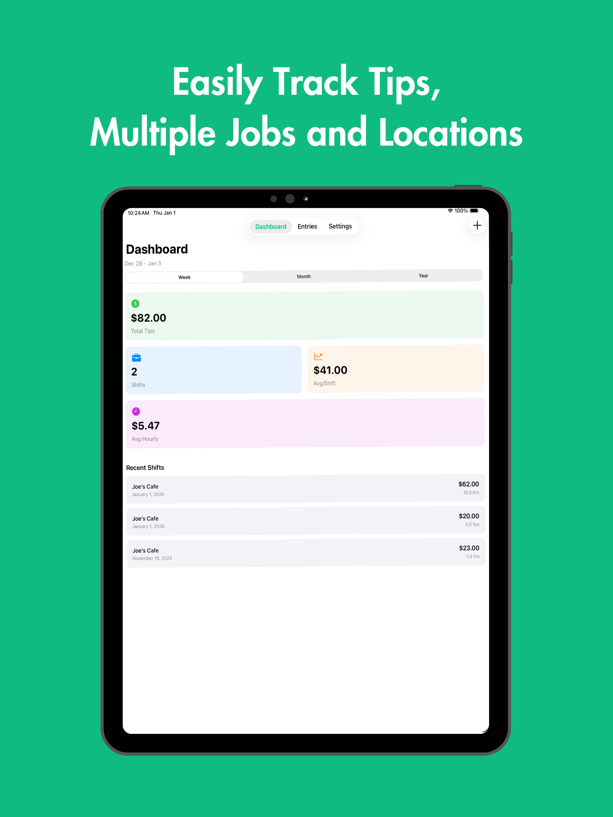 Tip Tracker: TipThat