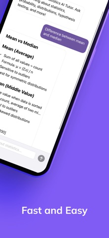 Statistics Solver - Stat AI screenshot