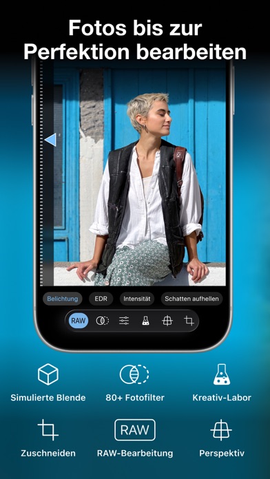 ProCamera. RAW+ Fotografie App Store preview screenshot 8