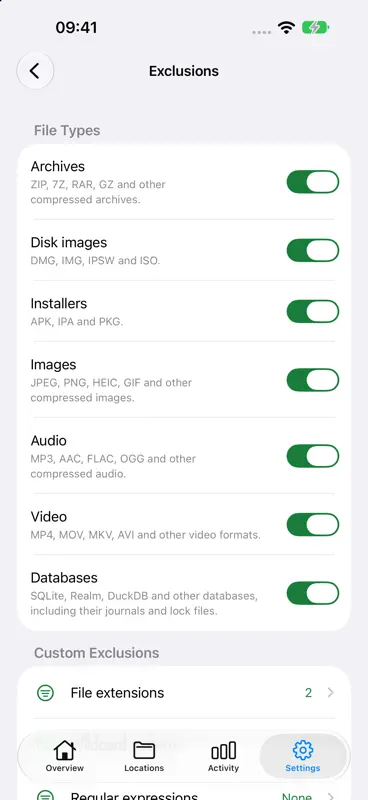 DiskPress for Files screenshot 6 of 7