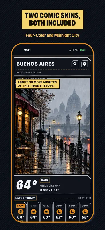 Comic Weather screenshot 6 of 8