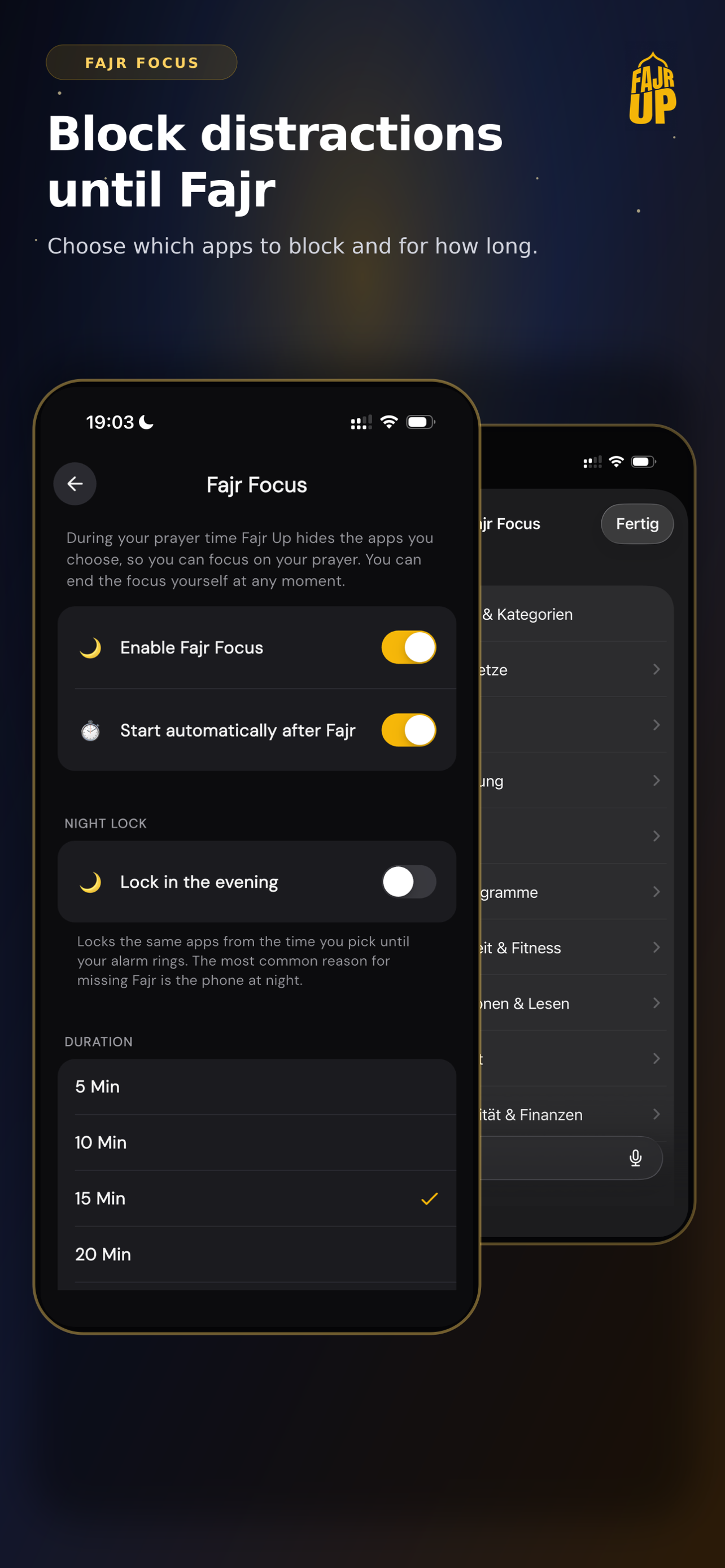 Fajr Alarm & Dua - Fajr Up screenshot 3