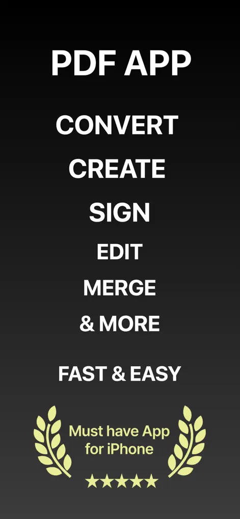 PDF App: Convert, Create, Sign - Productivity App | MWM