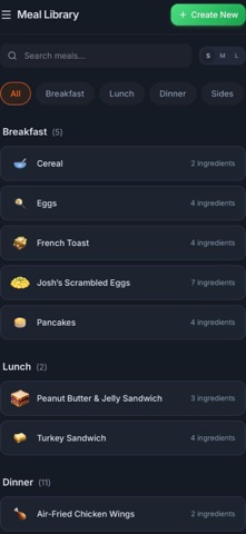Simp - The Simple Meal Planner Screenshot 7 of 7