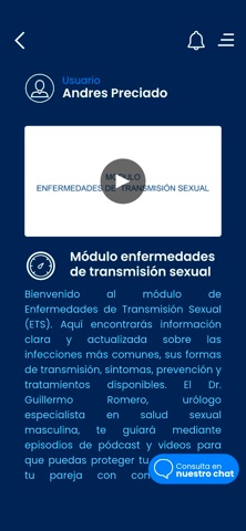 Clínica del Hombre screenshot