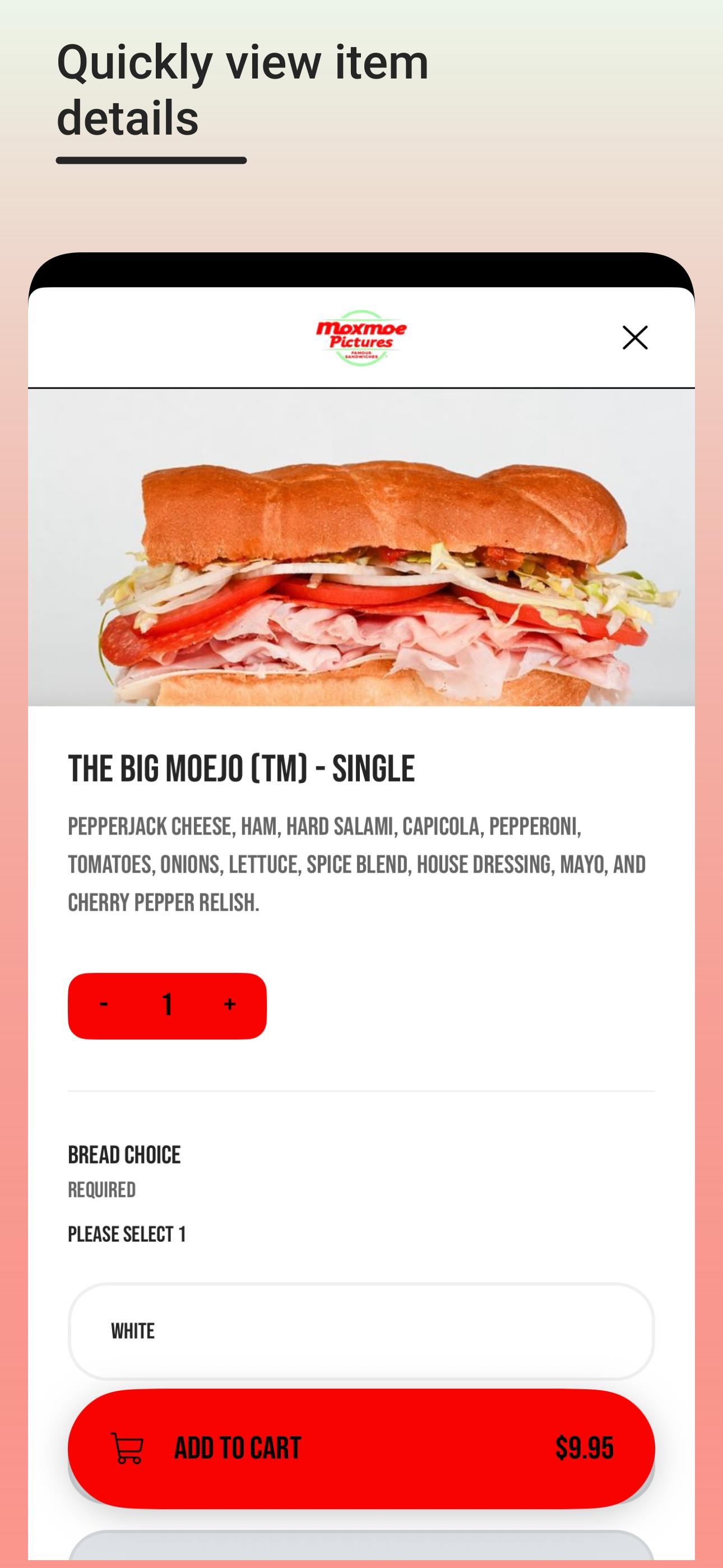 Moxmoe Pictures Sandwiches screenshot 5
