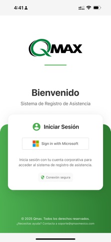 Qmax Asistencia Screenshot 1 of 3