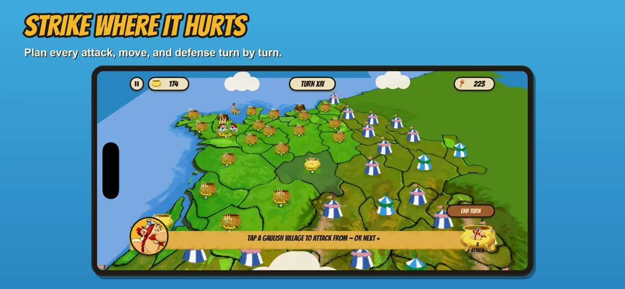 Screenshot #2 pour Asterix - The Gallic Wars