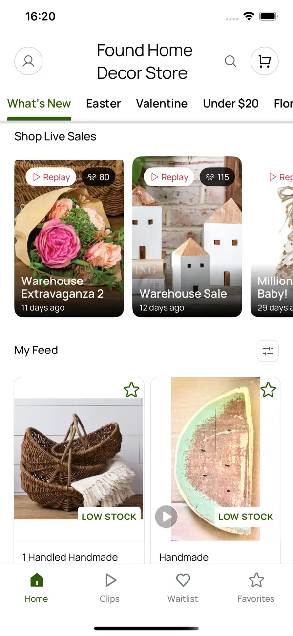 Screenshot #2 pour Found Home Decor Store