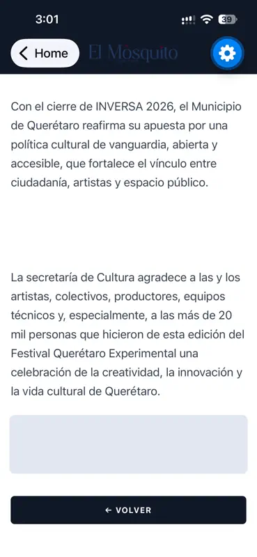 Periódico El Mosquito screenshot 2 of 3