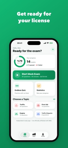 EhliyetGO: Driving Test Prep Screenshot 1 of 5