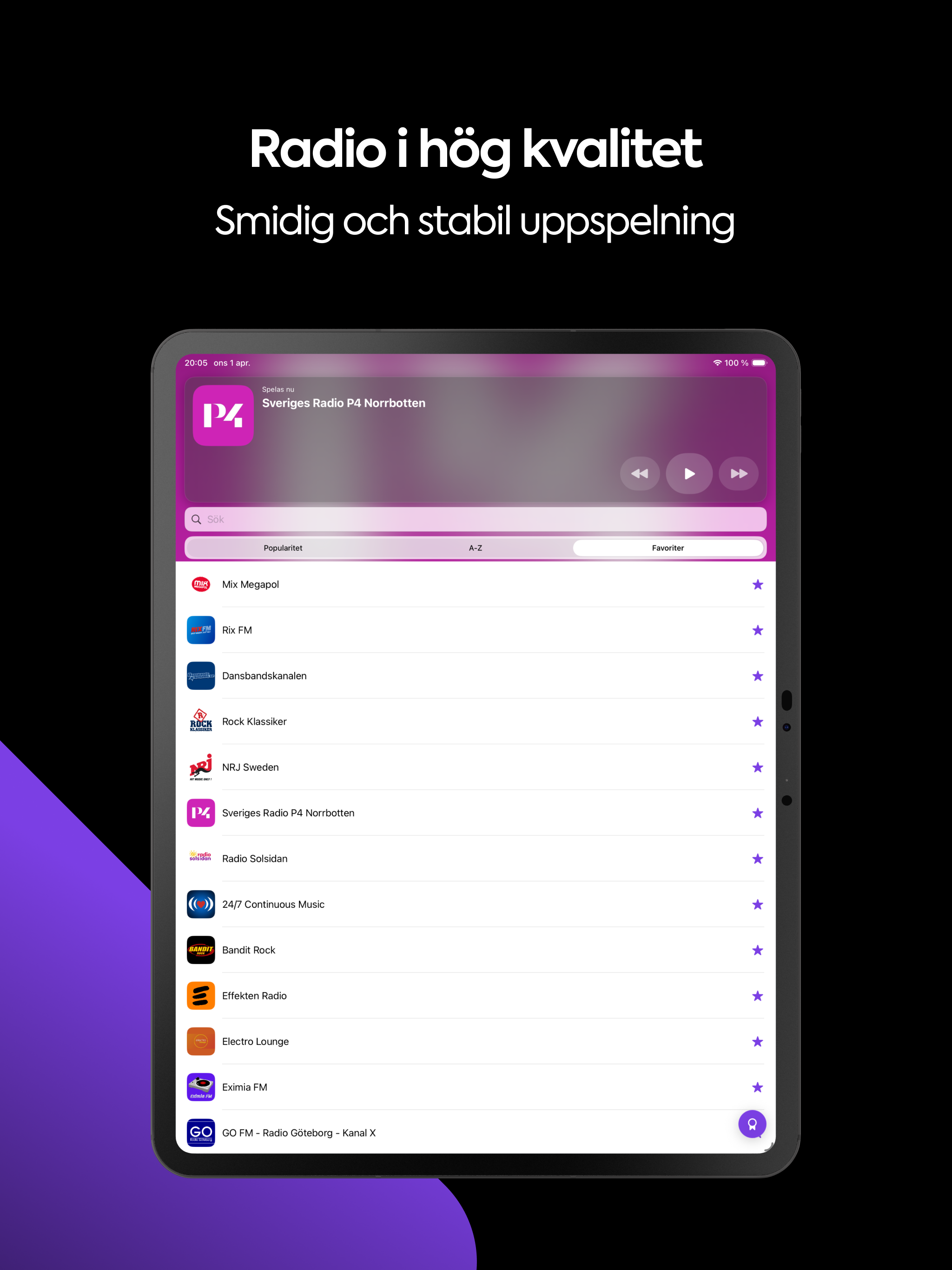 Radio SE: Svenska radiokanaler screenshot 10