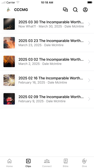Cornerstone Community GM app screenshot 2