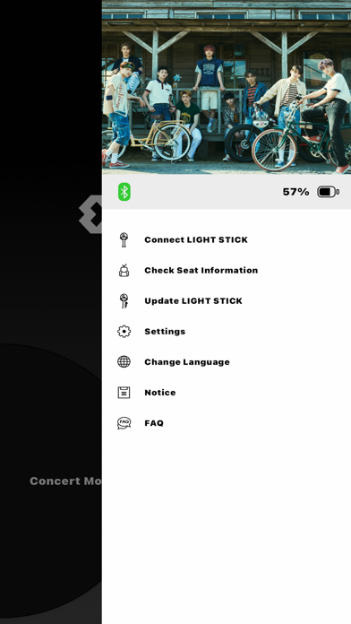 &TEAM Official Light Stick V1 Screenshot