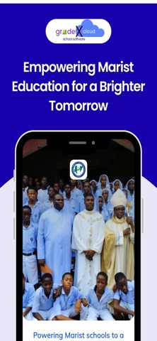Marist Brothers School portal screenshot