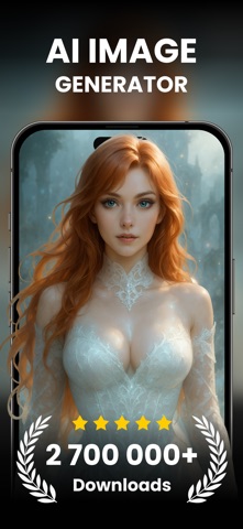 DeepGlow - AI艺术生成器 screenshot
