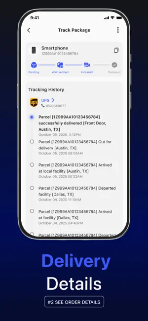 OneHub - Package Tracker screenshot 3