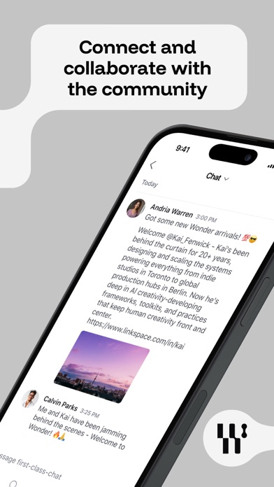 Wonder Studios iPhone screenshot 5 - Social Networking app