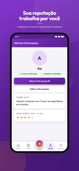 JobHunter - Freelances e Bicos screenshot 4