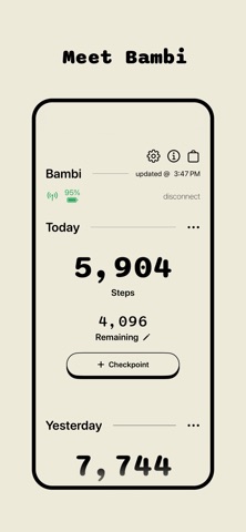 Bambi: count every step Screenshot 1 of 3