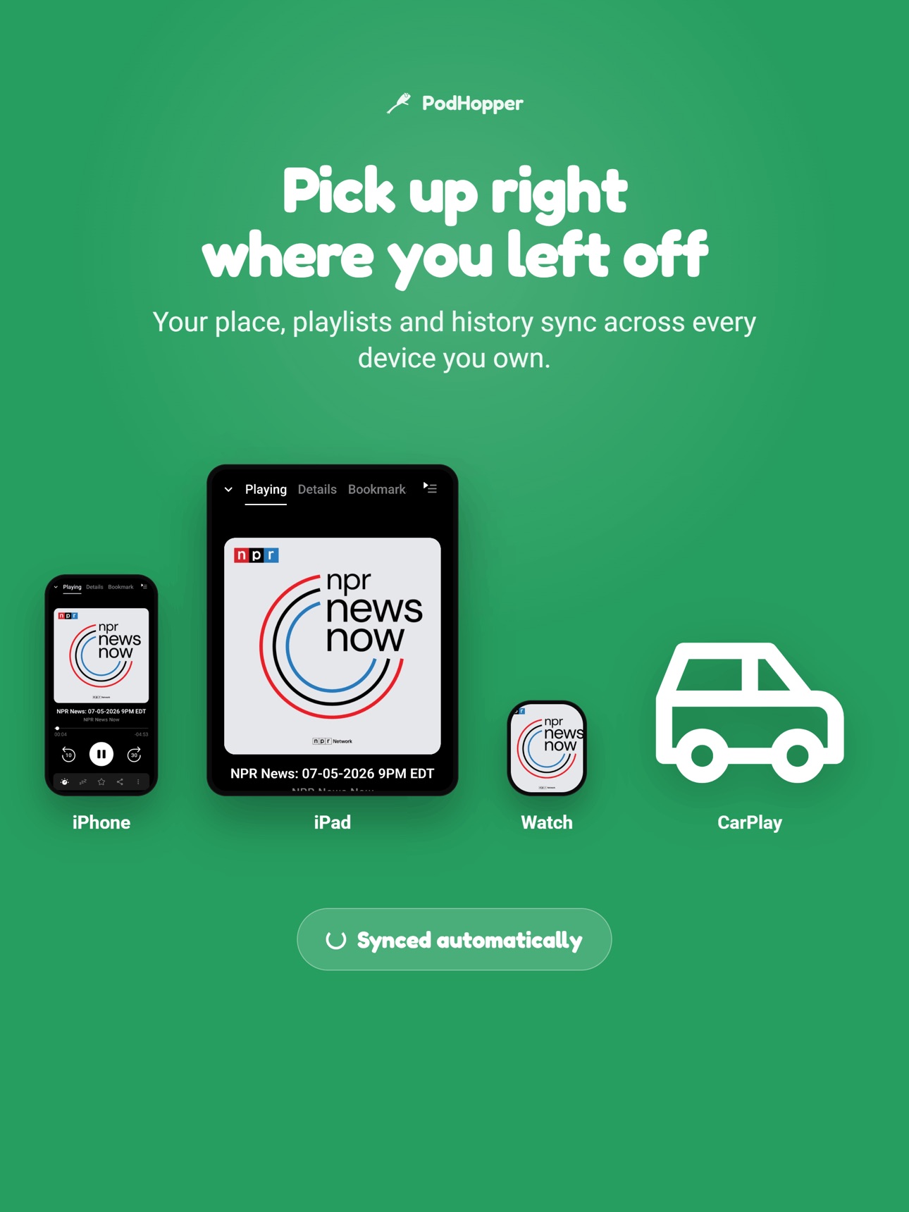 Screenshot 8 of PodHopper
