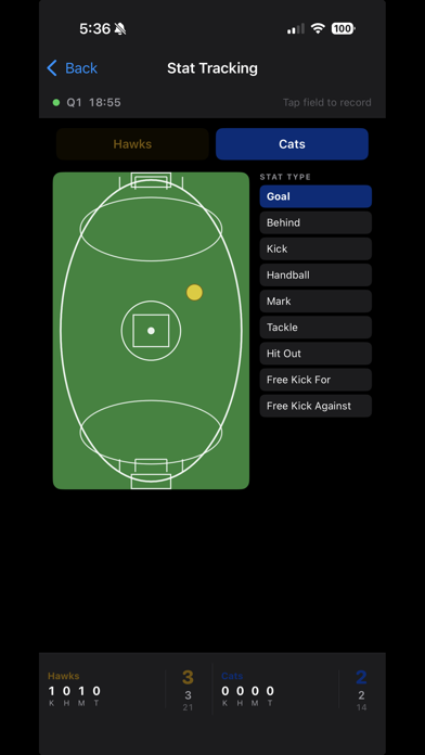 ScoreKeeper - Aussie Rules screenshot 8
