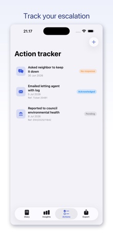Noise Log: Neighbor Complaint Screenshot 6 of 6