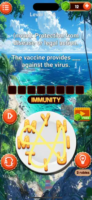 Word King - word puzzle games screenshot 2